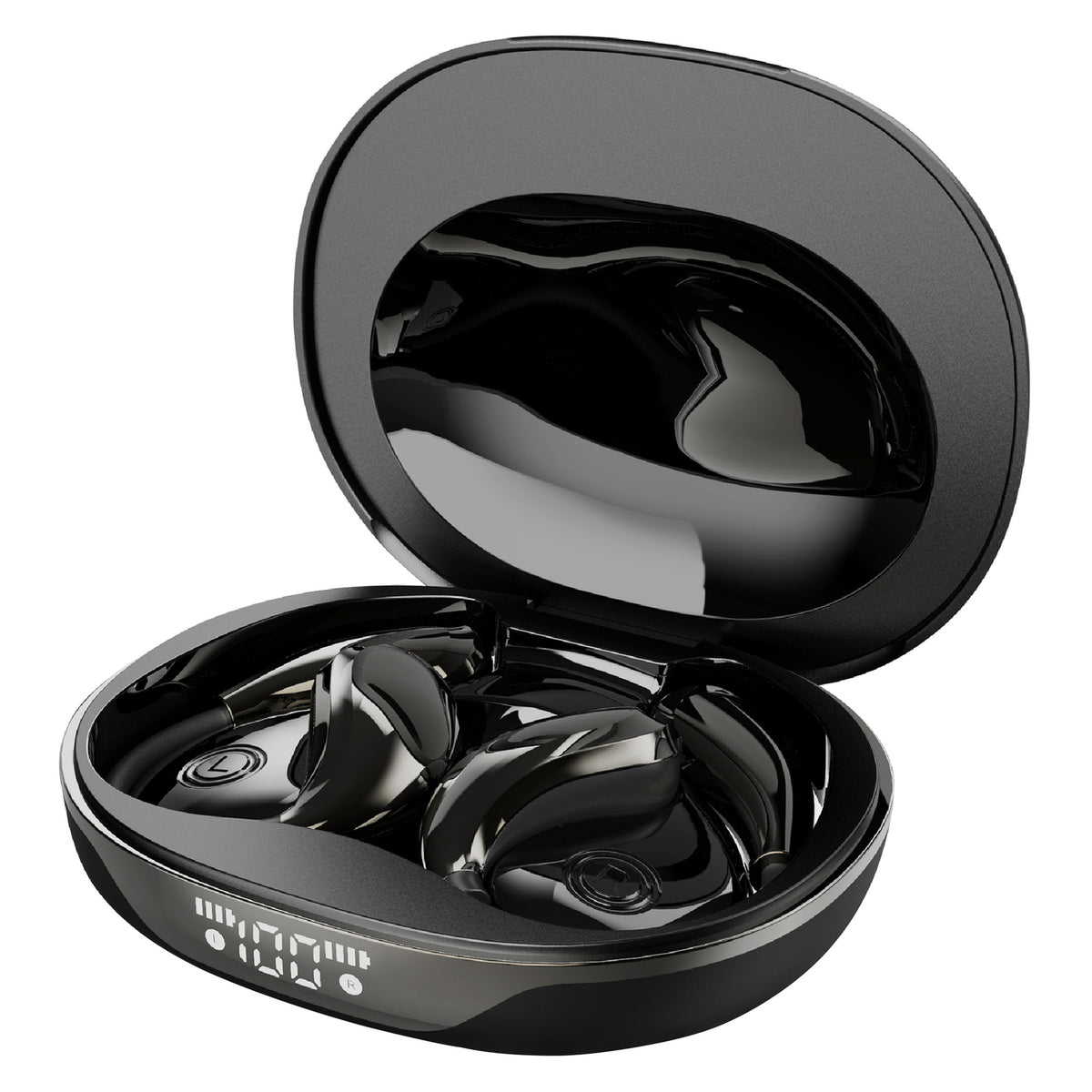 RCA WAVE-88BLK AI Translation Wireless Bluetooth Earbuds, Black