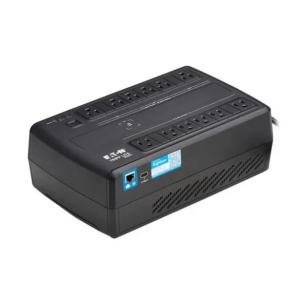 Tripp Lite AVR750UNC 12 Outlets 750VA UPS with Surge Protection and Cloud Monitoring