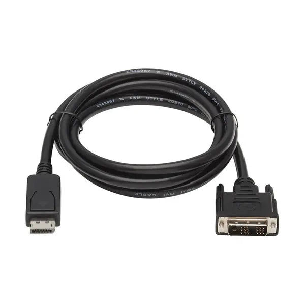 Tripp Lite P581-006 6 ft DisplayPort to DVI-D Cable for High-Resolution Video