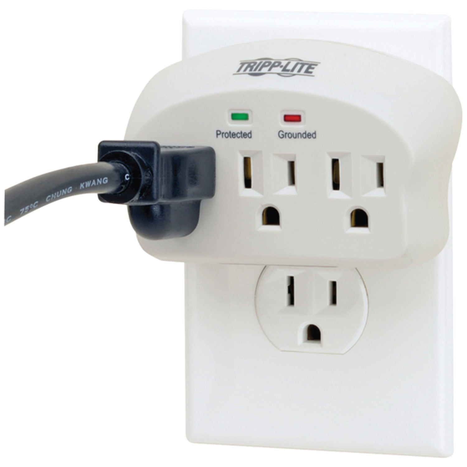 Tripp Lite by Eaton SK3-0 3 Outlet Surge Protector Wall Tap