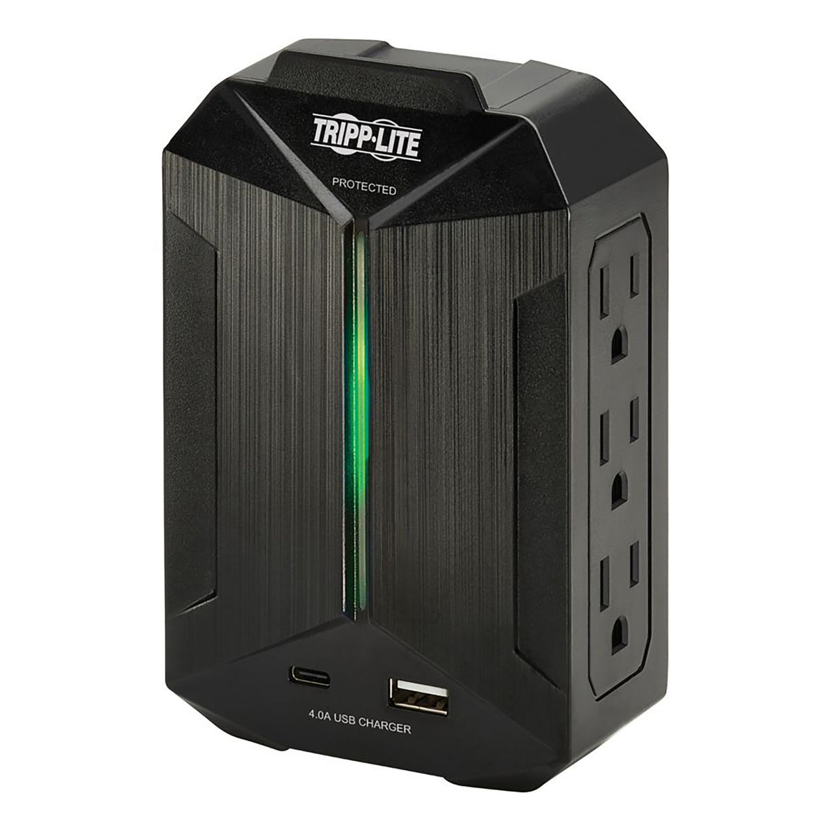 Tripp Lite by Eaton SK62USBC 6-Outlet Surge Protector with USB-A and USB-C Charging
