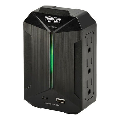 Tripp Lite by Eaton SK62USBC 6-Outlet Surge Protector with USB-A and USB-C Charging