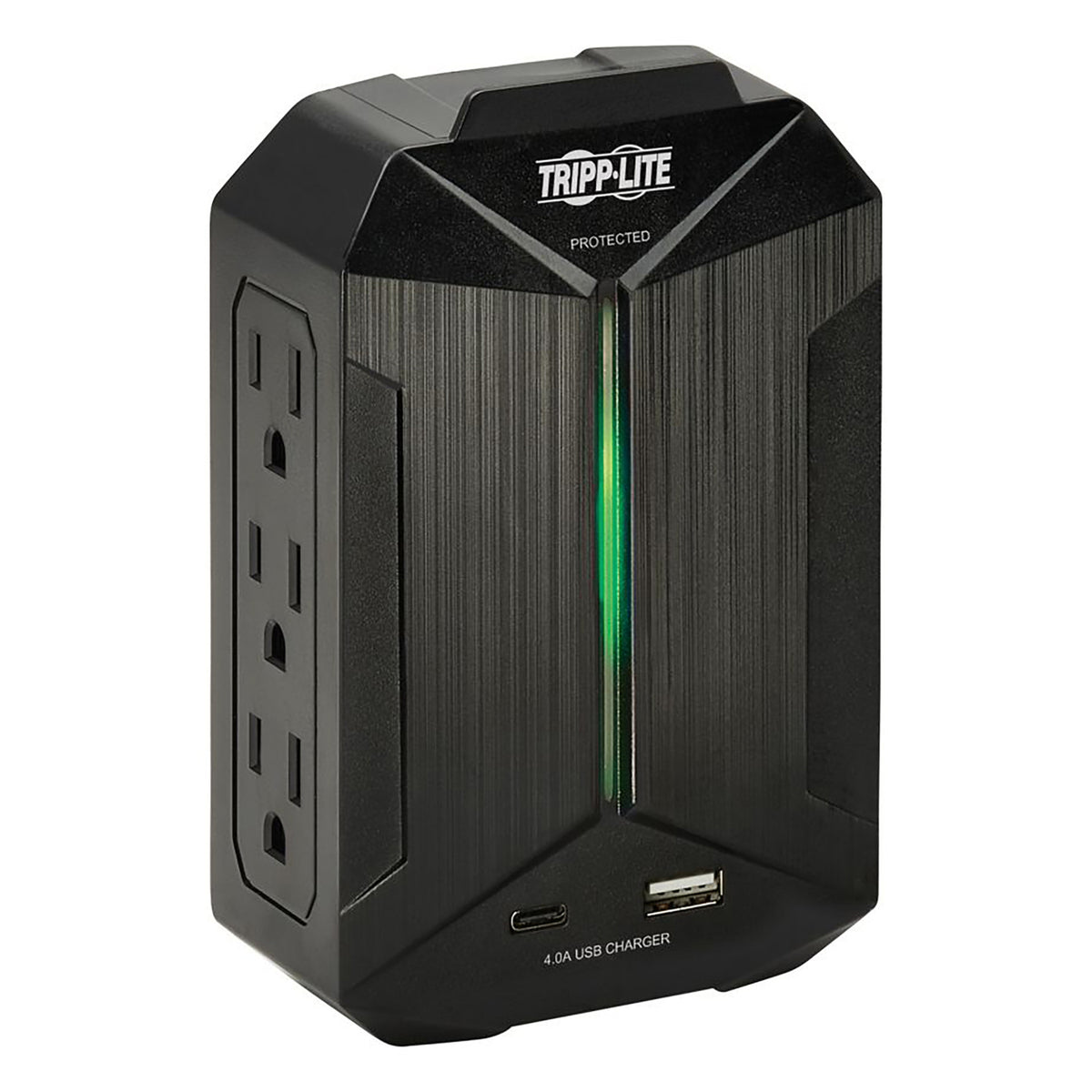 Tripp Lite by Eaton SK62USBC 6-Outlet Surge Protector with USB-A and USB-C Charging