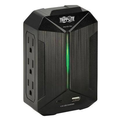 Tripp Lite by Eaton SK62USBC 6-Outlet Surge Protector with USB-A and USB-C Charging