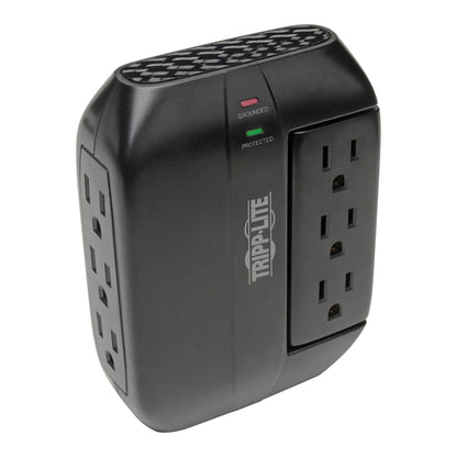 Tripp Lite Swivel6 6-Outlet Power Strip with Surge Protection and Rotatable Outlets