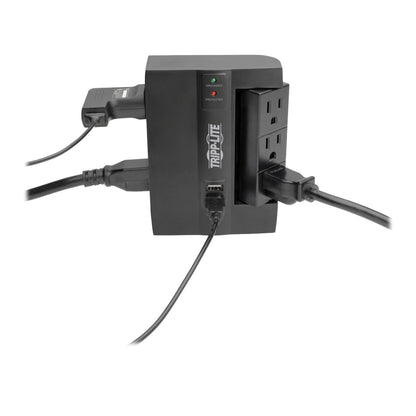 Tripp Lite by Eaton SWIVEL6USB 6-Outlet Direct-Plug Surge Protector with USB Charging