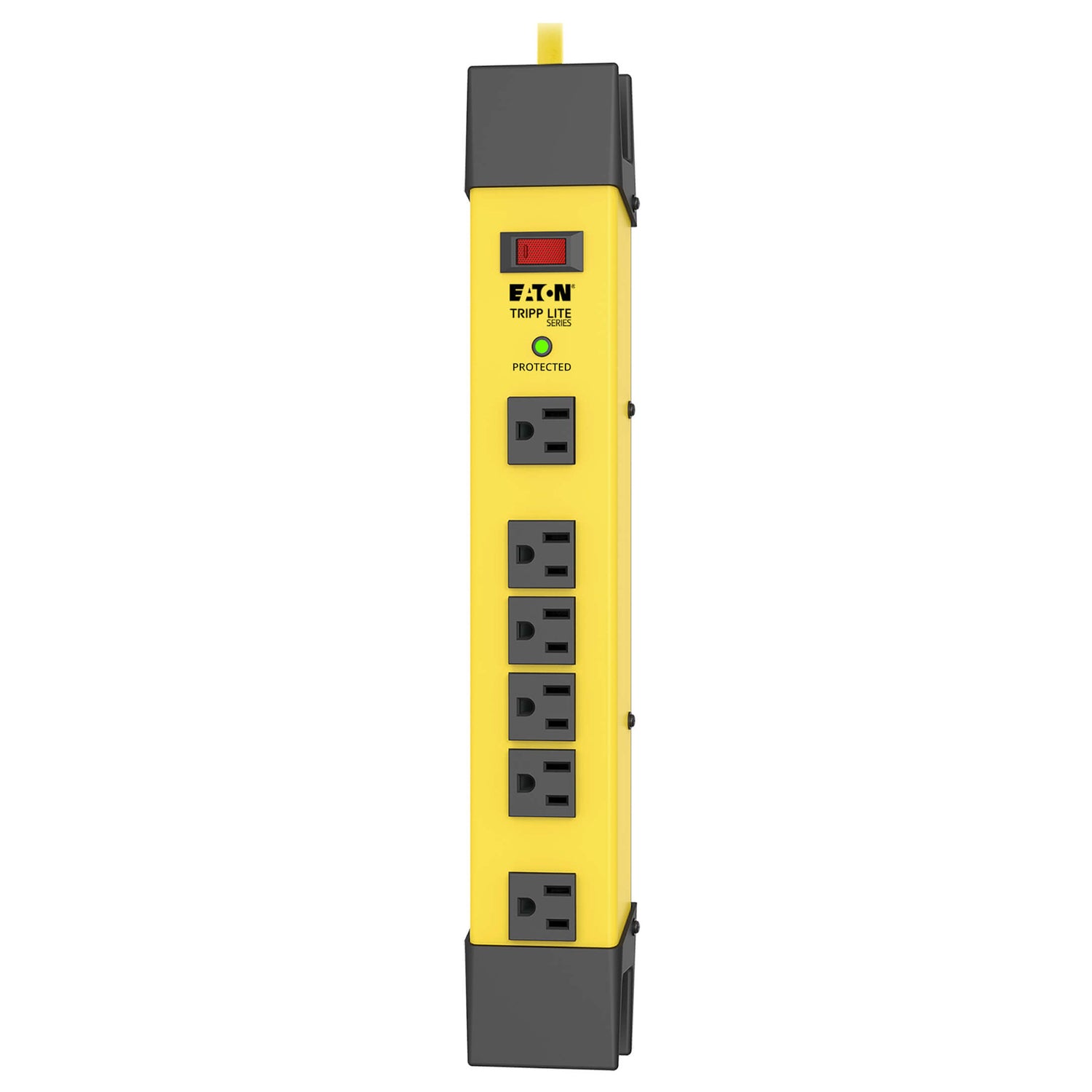 Tripp Lite TLM615SA 15ft 6-Outlets Surge Protector with Automatic Shutoff and Rugged Metal Case