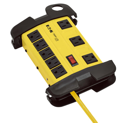 TRIPP LITE by Eaton TLM812GF 8-Outlet Worksite Power Strip with GFCI Protection