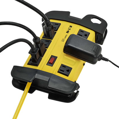 TRIPP LITE by Eaton TLM812GF 8-Outlet Worksite Power Strip with GFCI Protection