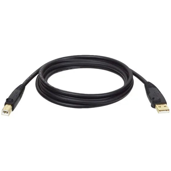 Tripp Lite U022-010 10 ft USB 2.0 Gold Cable for High-Speed Data Transfer