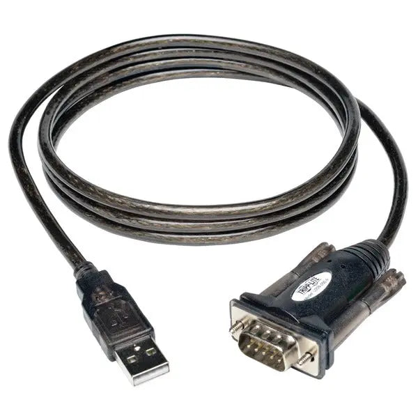 TRIPP LITE U209-000-R USB to Serial Adapter for Windows, Mac, and Linux