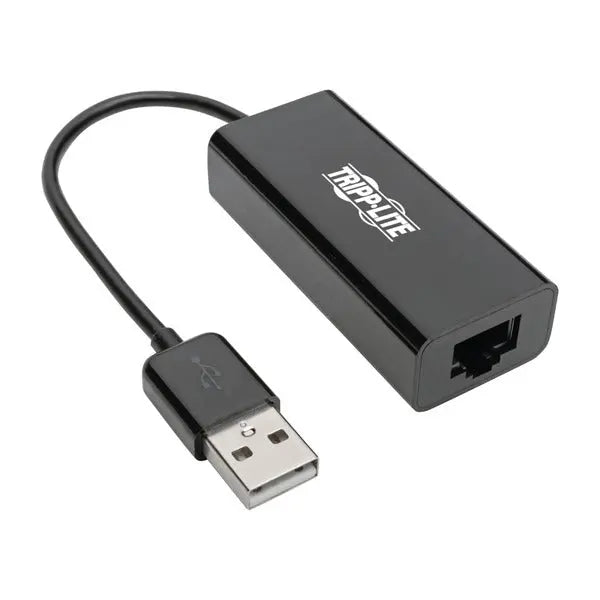 TRIPP LITE U236-000-R USB 2 Ethernet Adapter for Fast Wired Networking