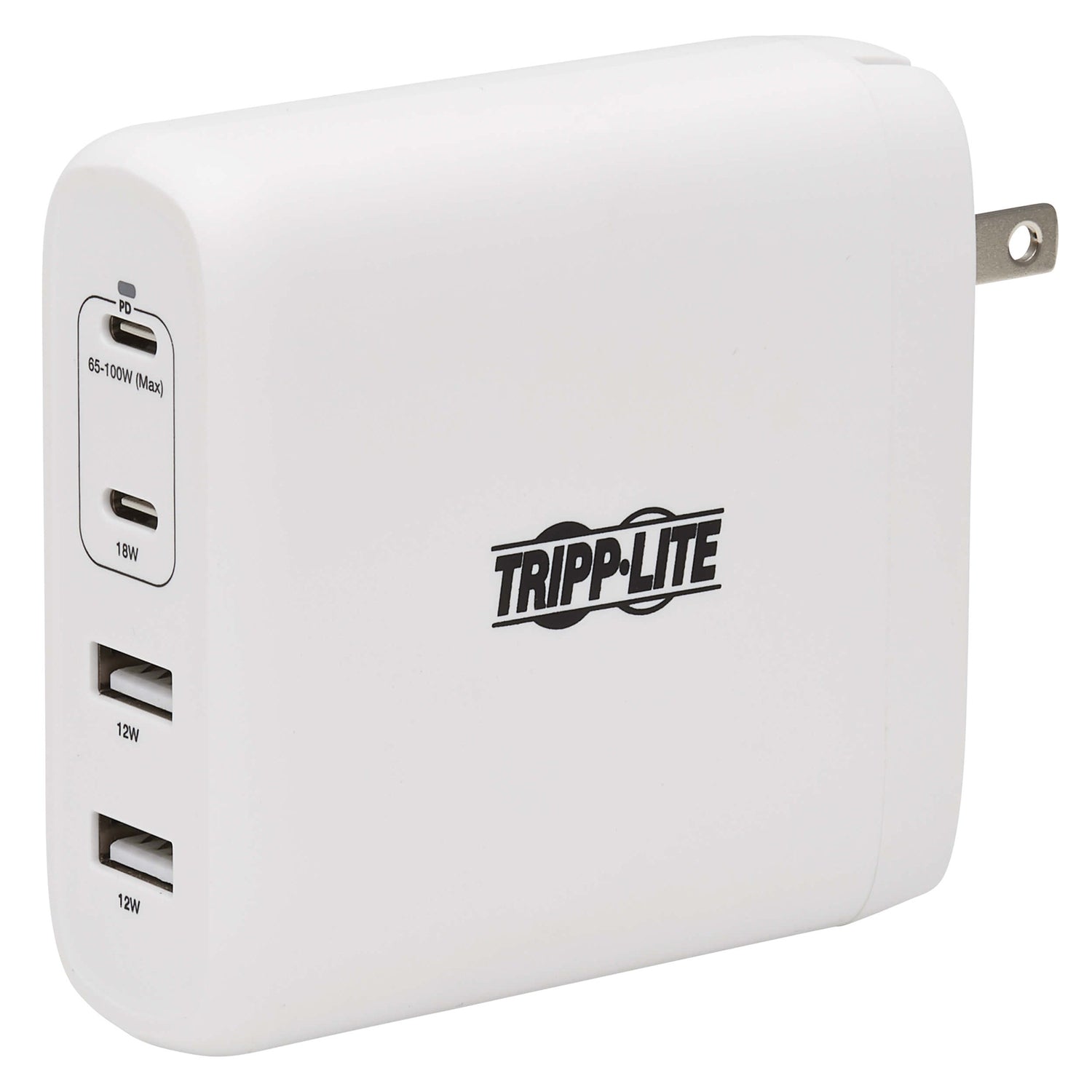 Tripp Lite by Eaton U280-W04-100C2G 100W 4-Port USB-C PD Wall Charger