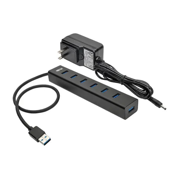 Tripp Lite U360-007-AL 7-Port USB 3.0 Hub with External Power Supply