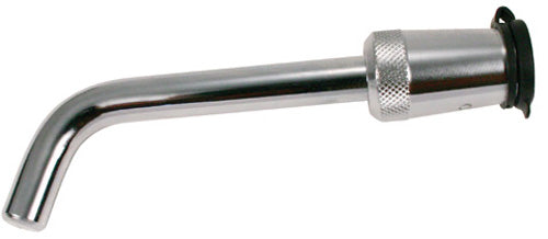 TRIMAX TR125 Chrome Plated 1/2-Inch Receiver Lock for Secure Attachment