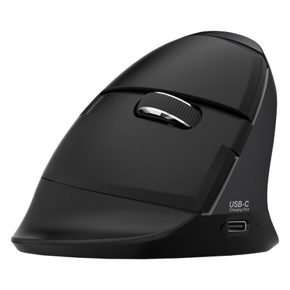 URBAN FACTORY EPR20UF Ergo Pro Wireless Ergonomic Mouse with Bluetooth and 2.4 GHz Connectivity