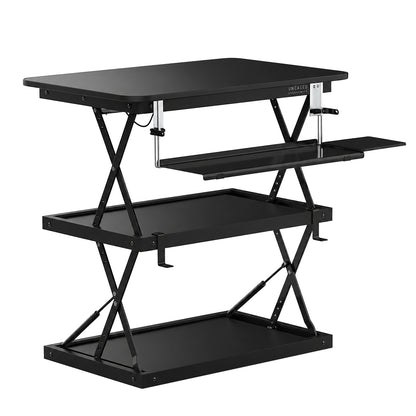 UNCAGED ERGONOMICS CDM-B Adjustable Standing Desk Converter