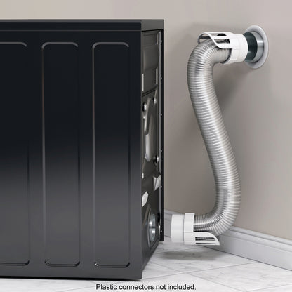 DEFLECTO(R) AO48/20-A 8' Rigid Flex Duct for Exhaust Ventilation