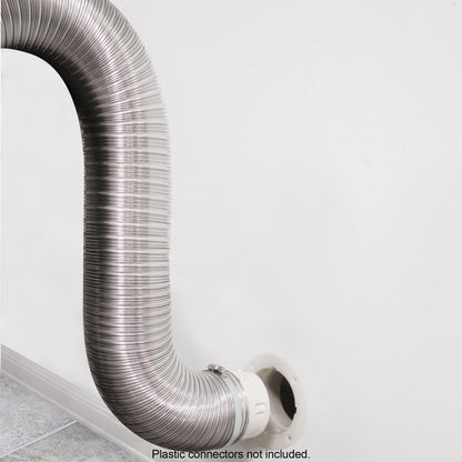 DEFLECTO(R) AO48/20-A 8' Rigid Flex Duct for Exhaust Ventilation