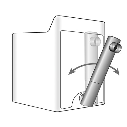 DEFLECTO(R) DAF2 4-Inch Oval Tight Fit Dryer Vent Duct