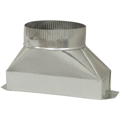 DEFLECTO DGT36 Galvanized Round Transition for Duct Conversion