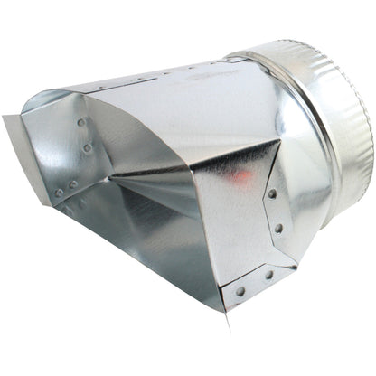 DEFLECTO DGT36 Galvanized Round Transition for Duct Conversion