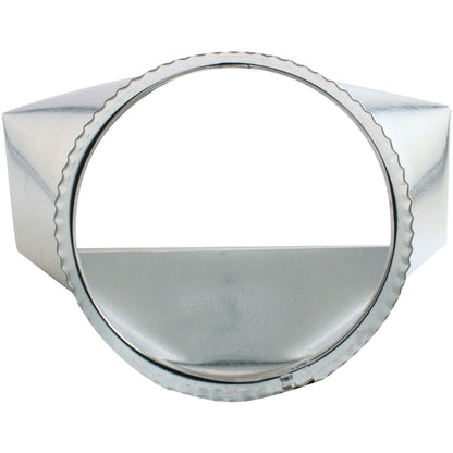 DEFLECTO DGT36 Galvanized Round Transition for Duct Conversion