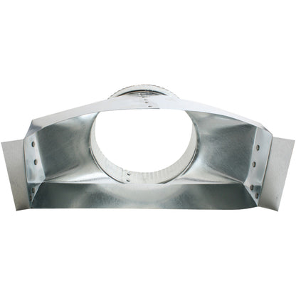 DEFLECTO DGT36 Galvanized Round Transition for Duct Conversion