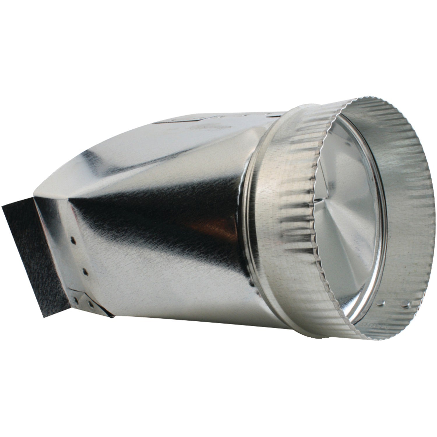 DEFLECTO DGT36 Galvanized Round Transition for Duct Conversion