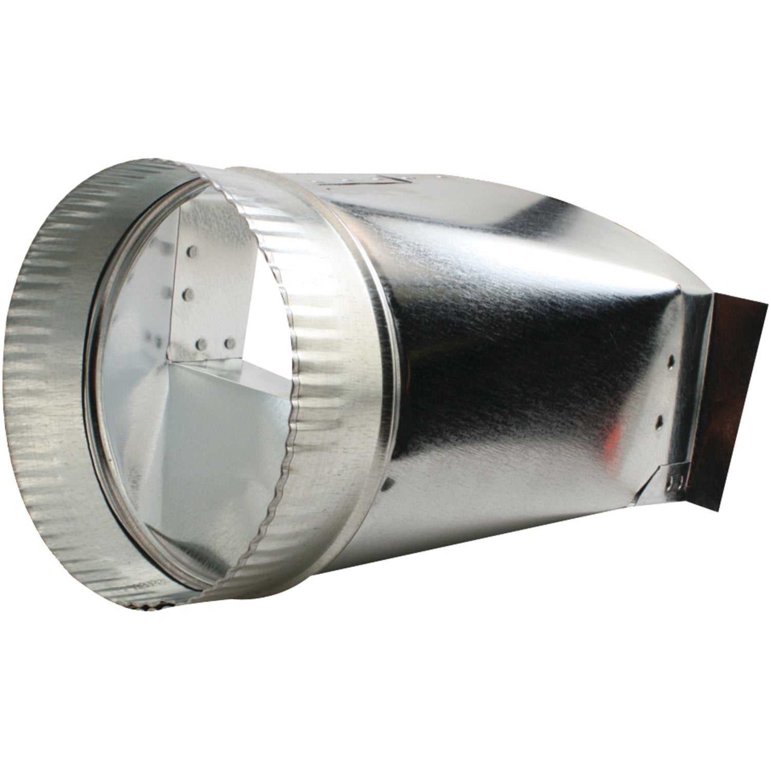DEFLECTO DGT36 Galvanized Round Transition for Duct Conversion
