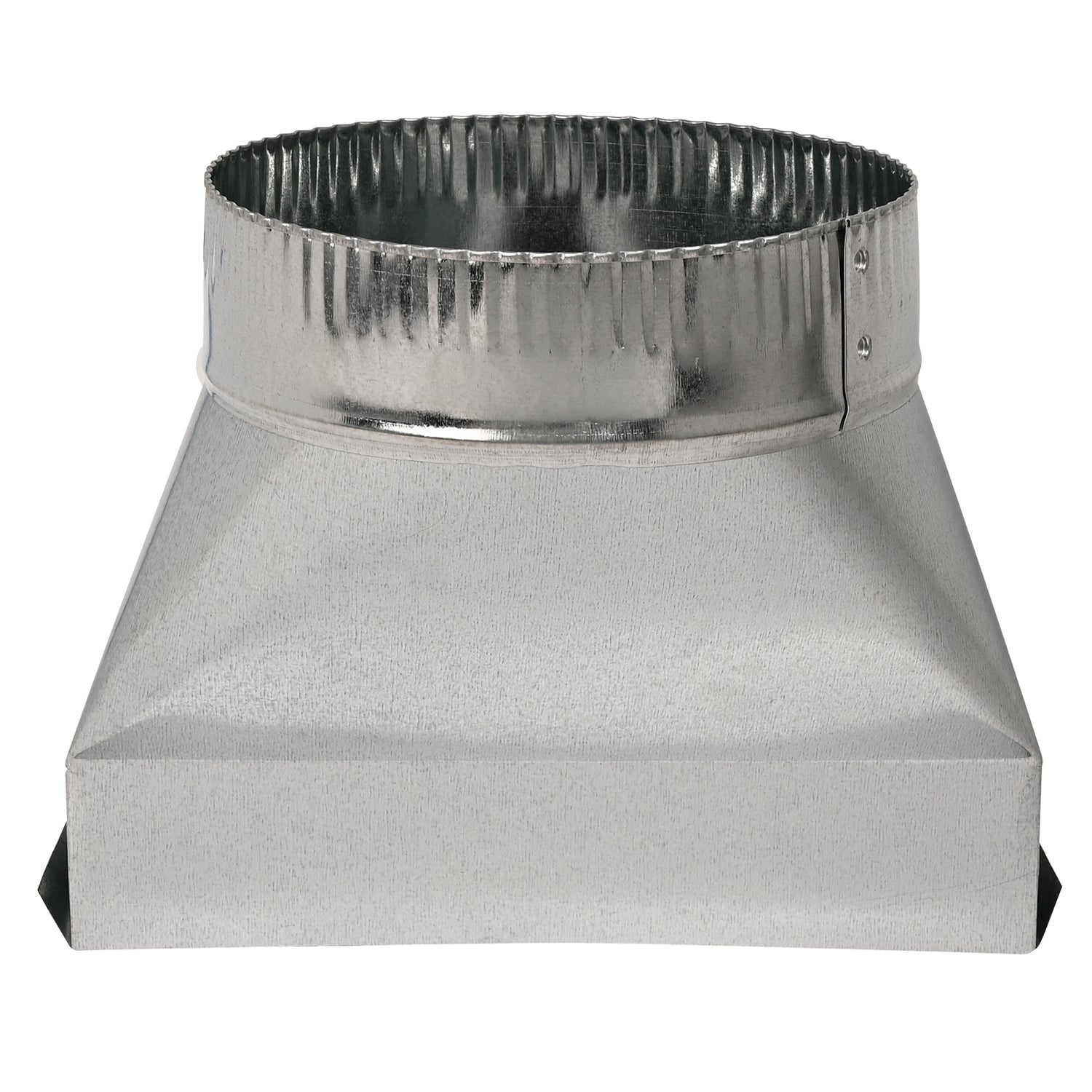 DEFLECTO(R) DGT37 Galvanized Round Transition for Duct Conversion