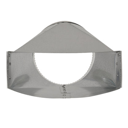 DEFLECTO(R) DGT37 Galvanized Round Transition for Duct Conversion