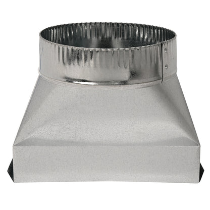 DEFLECTO(R) DGT37 Galvanized Round Transition for Duct Conversion