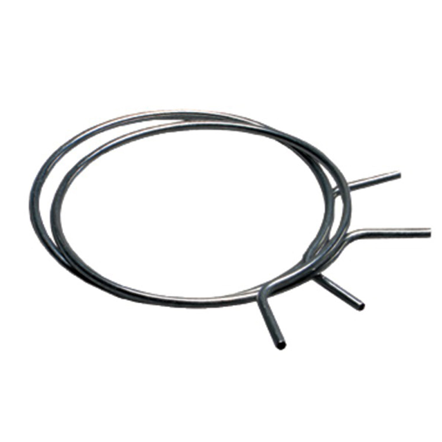 Deflecto 5' Flexible Aluminum Duct with Clamps - Non-Insulated Venting for HVAC and Bathrooms