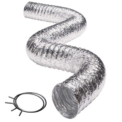 DEFLECTO Supurr-Flex 5 ft. Aluminum Flexible Dryer Vent Duct F0405MSX
