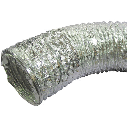 Deflecto F0408MSX 8 ft Suppurr Flex Duct for Dryer Venting and HVAC Applications