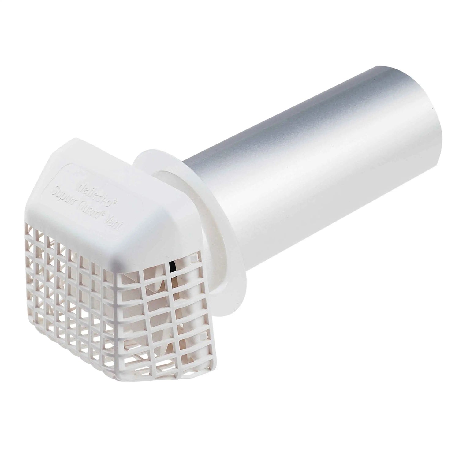 DEFLECTO Guard Vent Hood GVHAW4 - 4-Inch White Pipe and Collar Vent Cover