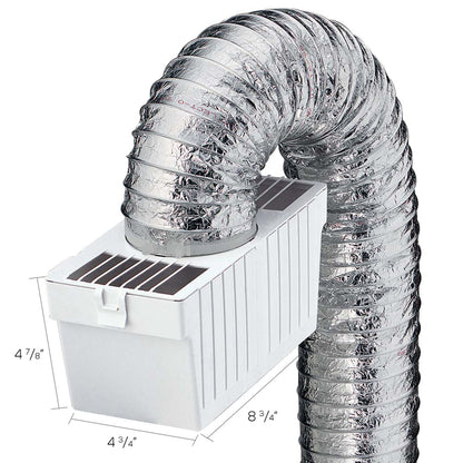 Deflecto LTF Lint Trap with Supurr-Flex 8ft Dryer Vent Kit