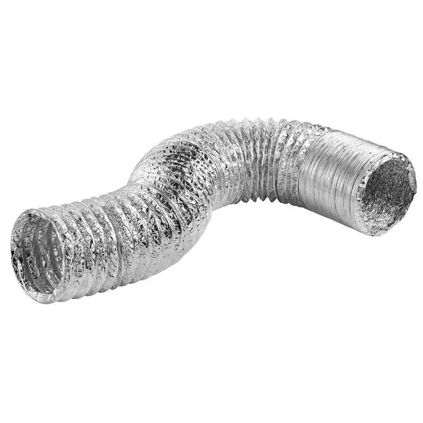 LAMBRO(R) 50 ft Aluminum Flexible Duct Venting with 4-Ply Flex Air Connector - Model TD450