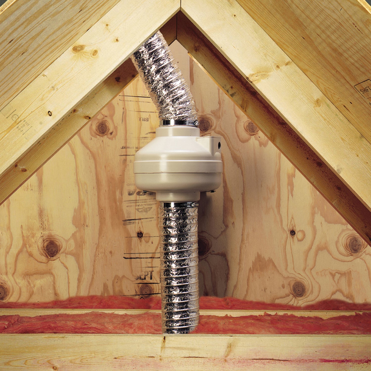 Deflecto F0425 25' Supurr-Flex Flexible Duct for HVAC and Venting Applications