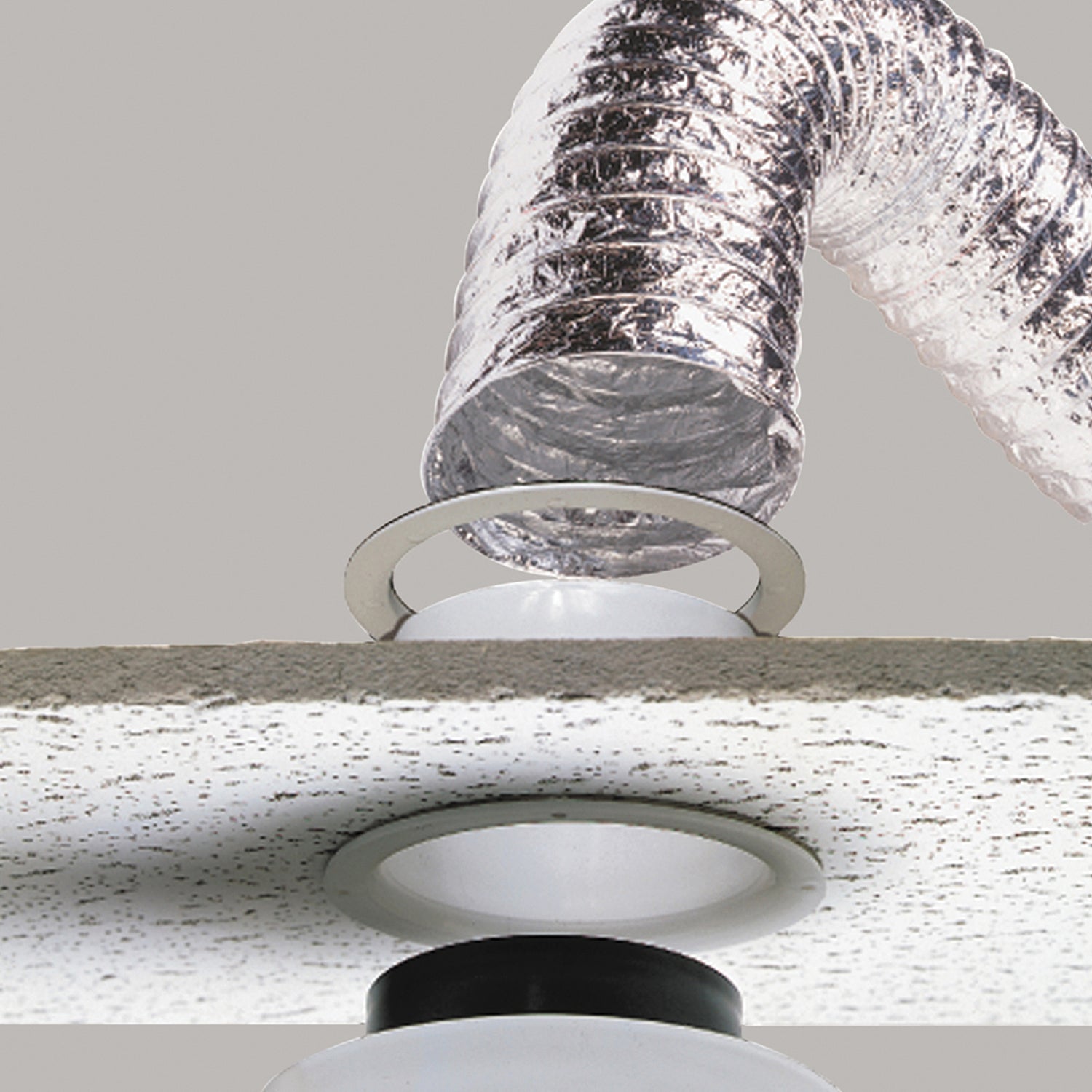 Deflecto F0425 25' Supurr-Flex Flexible Duct for HVAC and Venting Applications