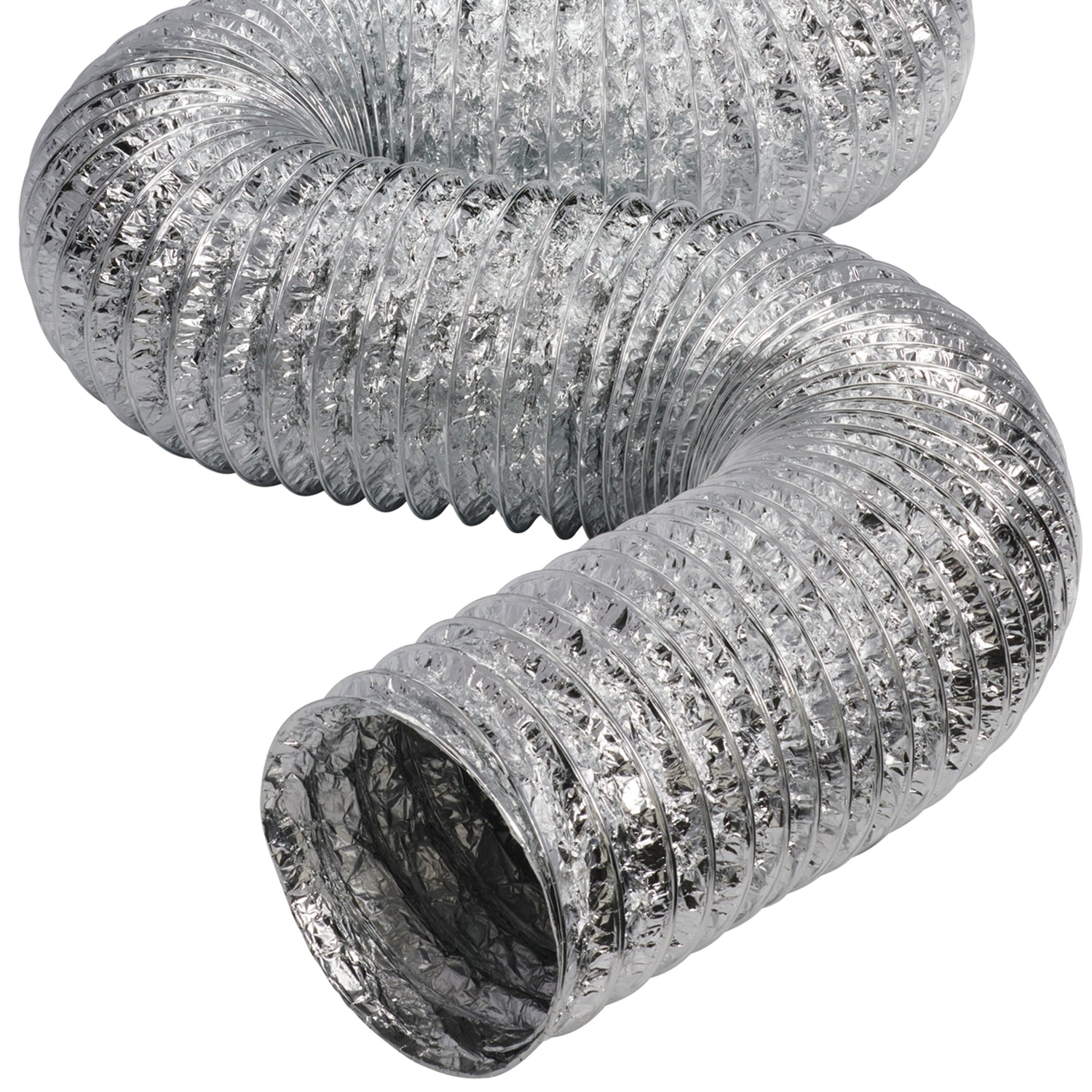 Deflecto F0425 25' Supurr-Flex Flexible Duct for HVAC and Venting Applications