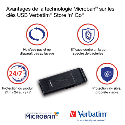 Verbatim 70893 32GB Retractable USB Flash Drives, 10-Pack
