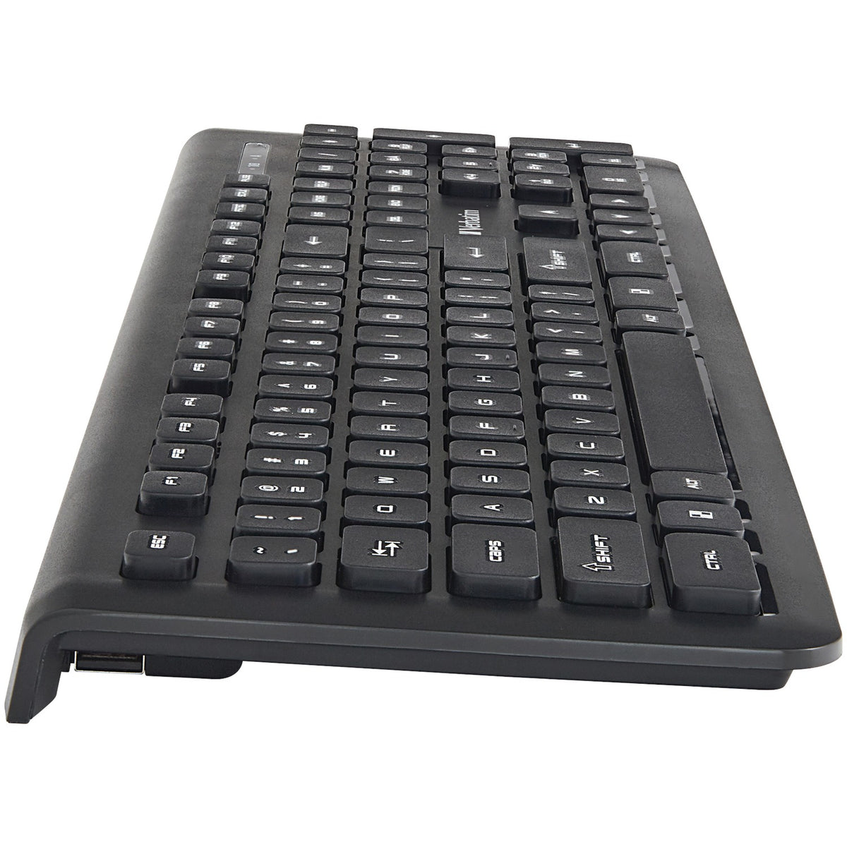 Verbatim 99793 Wireless Slim Keyboard with Nano Receiver