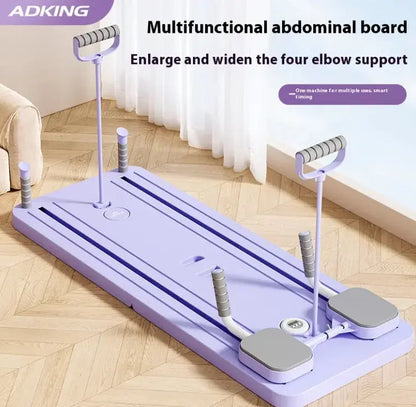 Household Abdominal Wheel Fitness Board Atticus Goods