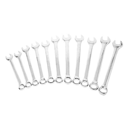 Performance Tool 11-Piece SAE Combination Wrench Set W1061 for Automotive and Mechanical Repairs