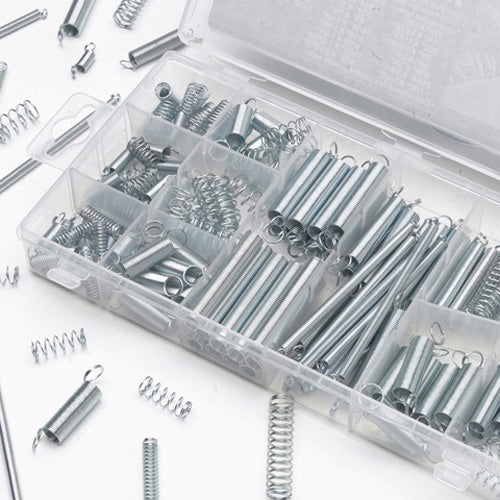 Performance Tool W5200 Spring Assortment Kit – 200 Pieces for Automotive and Mechanical Repairs