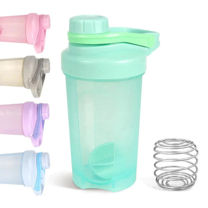 D.Y.A 16oz Shaker Bottle，Leak Proof Sports Shaker Cups for Protein Shakes，Shaker Bottle for Pre Workout and Travel To Go，BPA Free & Easy Clean Protein Shaker BottleGreen Atticus Goods