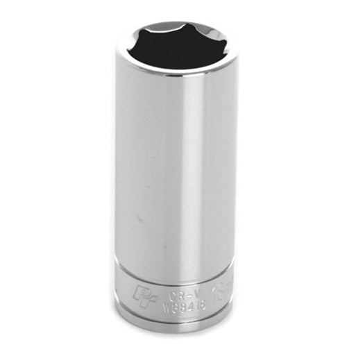 Performance Tool W38418 18mm Hex Socket for Professional Automotive and Mechanical Repairs