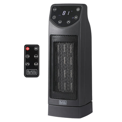 BLACK+DECKER BHTC650R 1,500-Watt Oscillating Ceramic Space Heater with Remote
